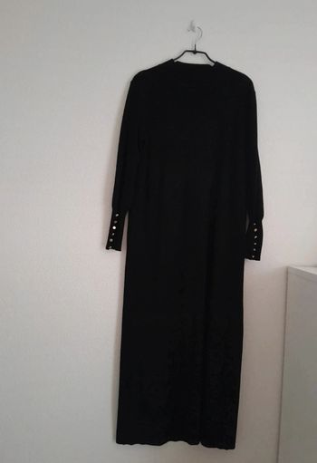Robe longue noire bouton doré taille 38-40 🌹