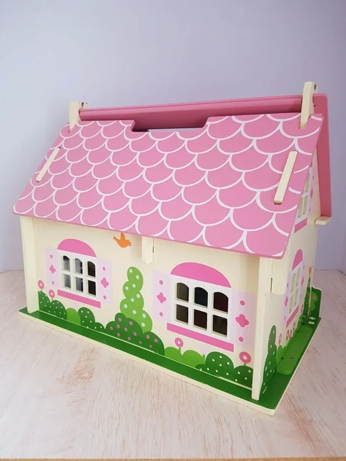 Mobilier et maison de poupée Blossom cottage en bois - photo numéro 20