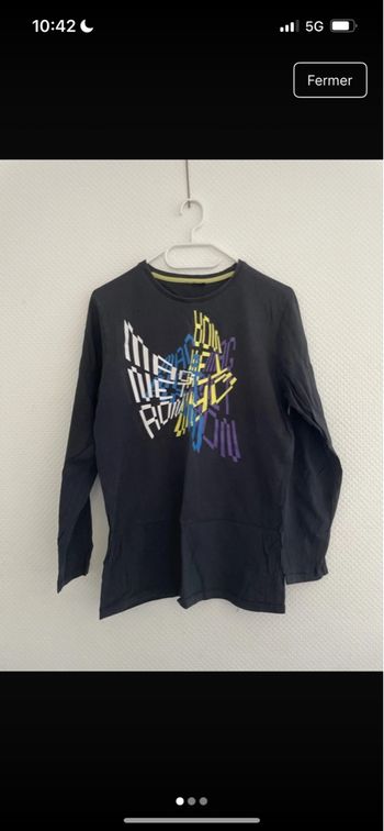 t-shirt à manches longues