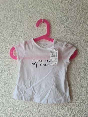 tee-shirt blanc Kiabi