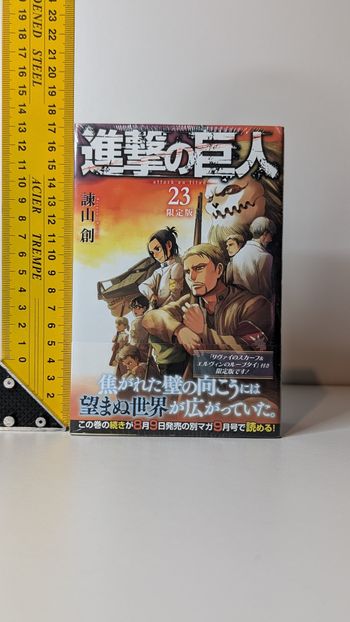 [Manga] Attaque Des Titans T23 limité jap (Livaï scarf)