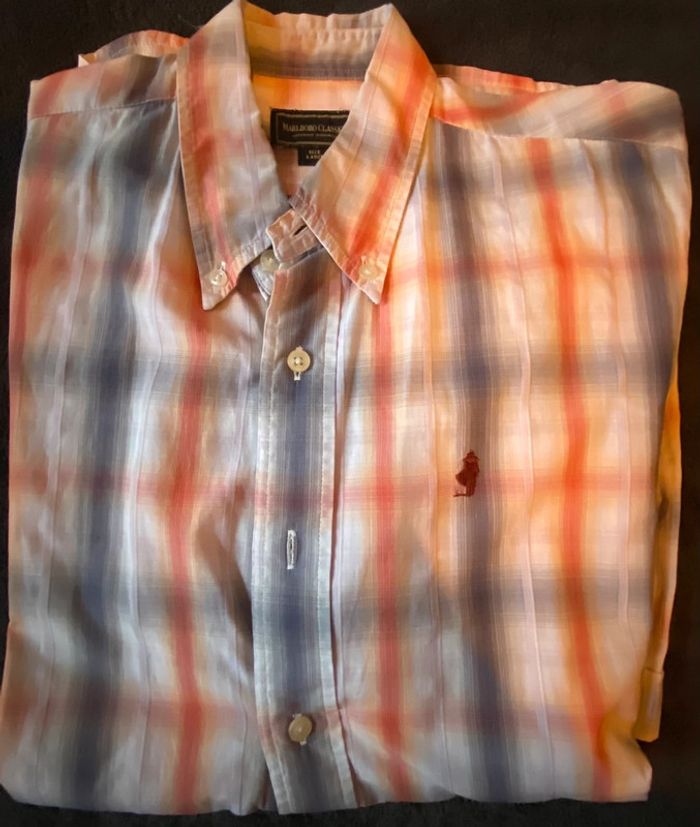 Chemise manches courtes Malboro