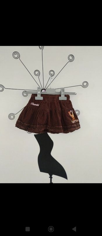 Jupe Bambi taille 4-6 mois 68 cm H&M