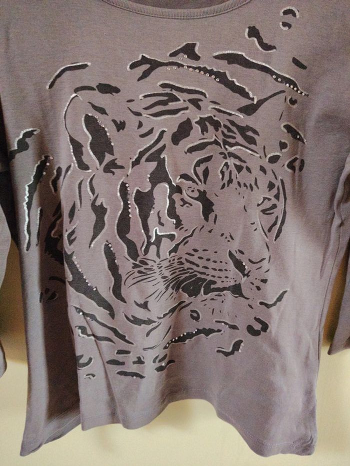 T shirt panthère - photo numéro 2