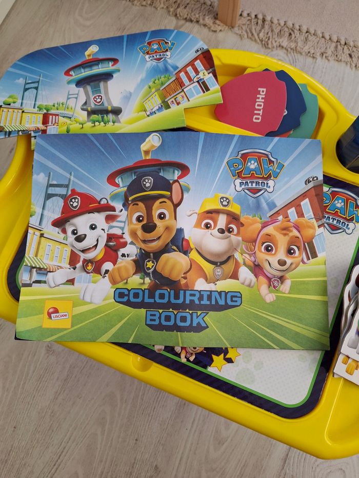 Bureau/pupitre enfant pat patrouille - photo numéro 4