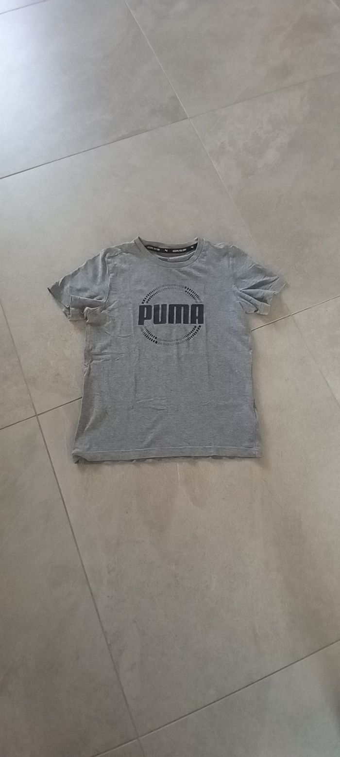 Tee-shirt Gris PUMA 10 ans
