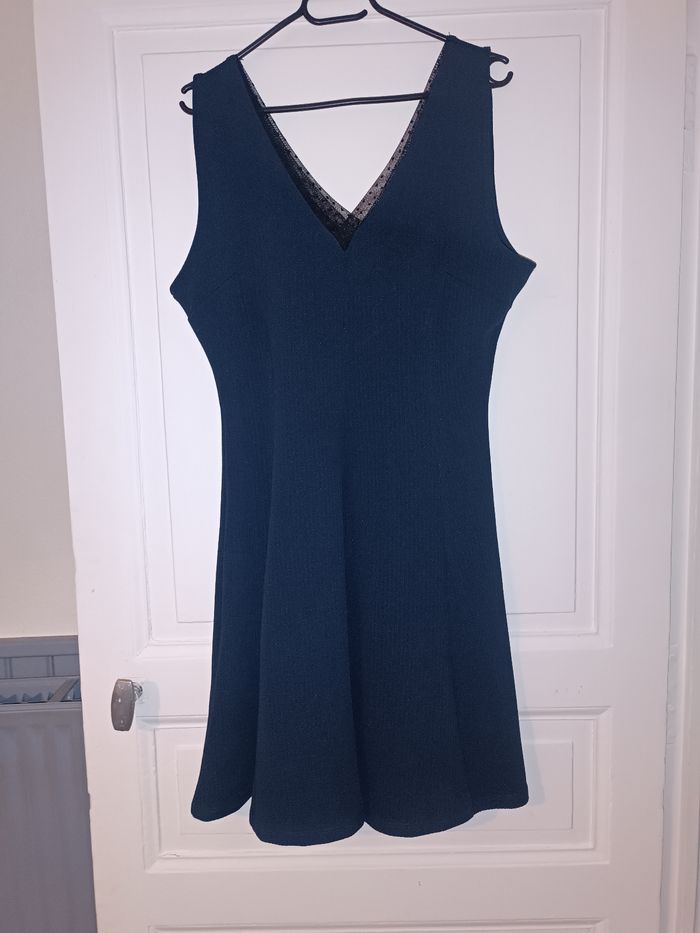 Robe bleu marine et noire