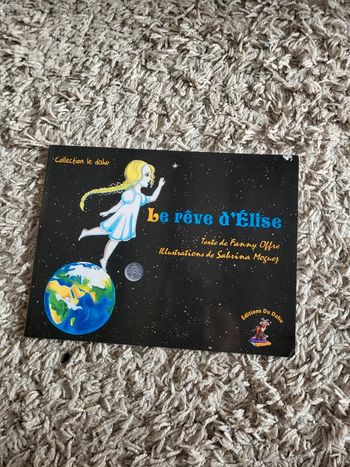 Livre le rêve d'elise éditions du dahu