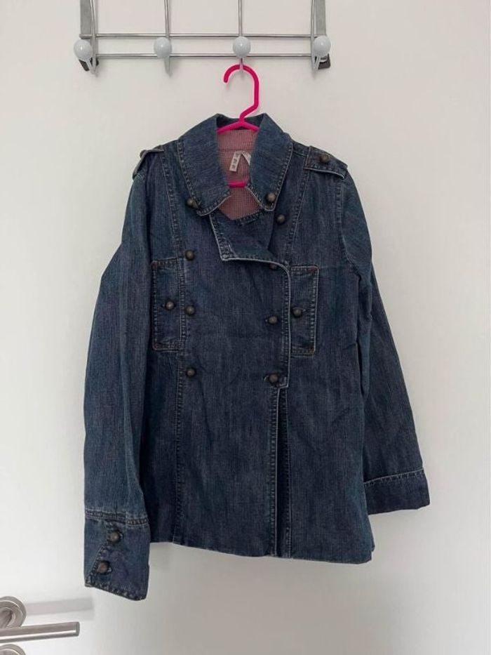 Veste 3/4 Jean Fille