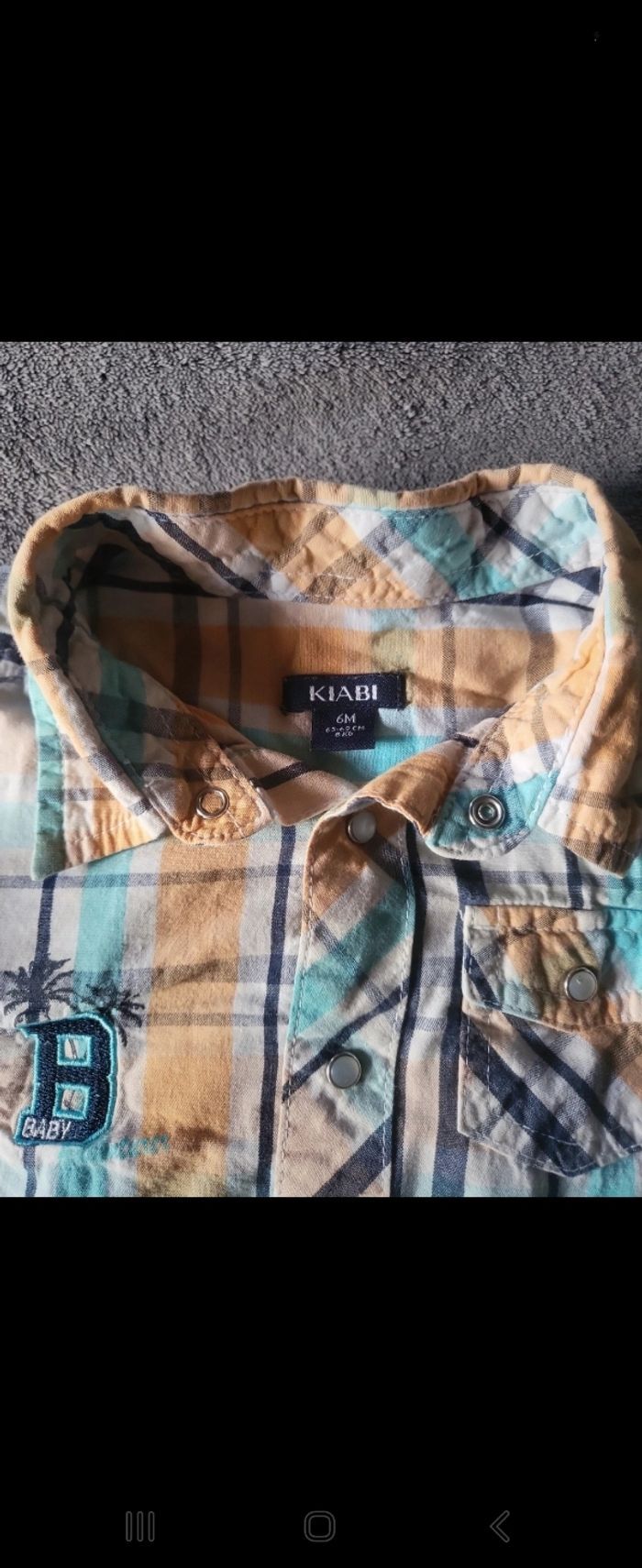 Chemise garçon 6 mois - photo numéro 2