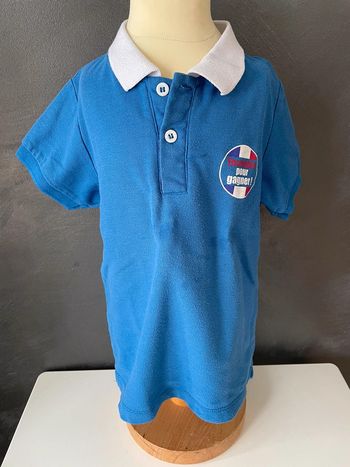 Tee shirt bleu garçon