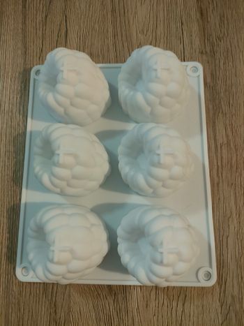 Moule trompe l'oeil framboise 