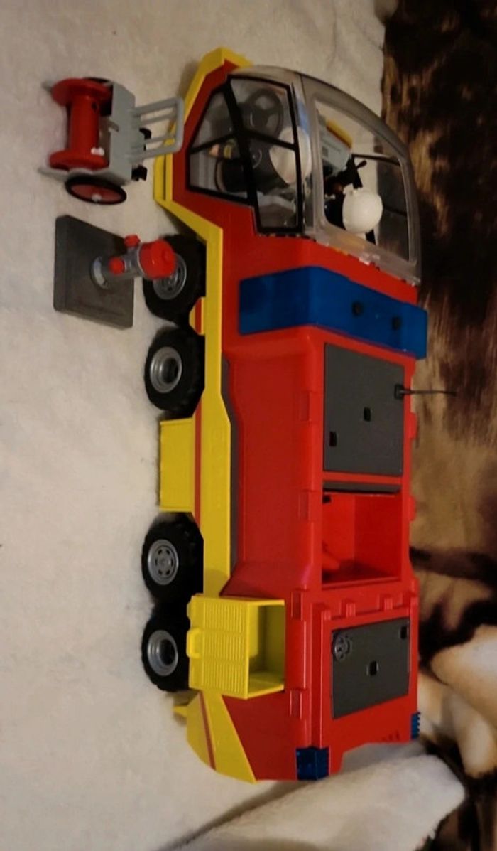 Camion de pompiers playmobil - photo numéro 4