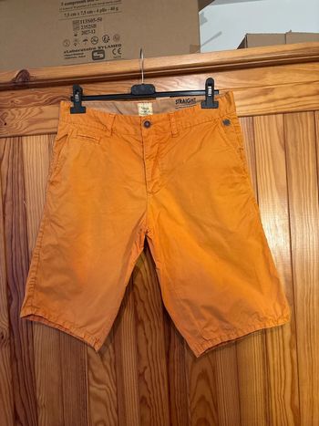 Short bermuda straight homme taille 40 Jules