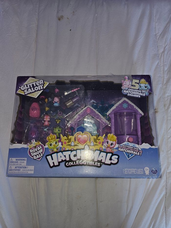 Hatchimals colleggtibles glitter salon royal snow ball - photo numéro 3