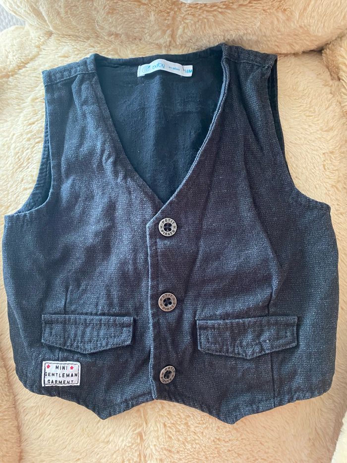 Gilet blazer sans manches