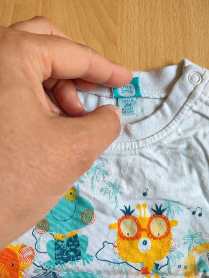 Ensemble t-shirt et short Tuc Tuc en 3M - photo numéro 5