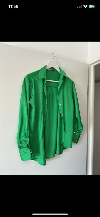 Chemise verte