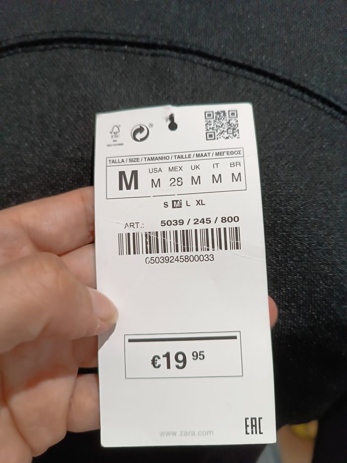 Haut femme t m zara - photo numéro 6