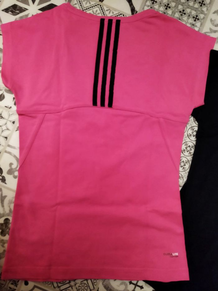 Lot 2 tee shirt Adidas taille 36 - photo numéro 3