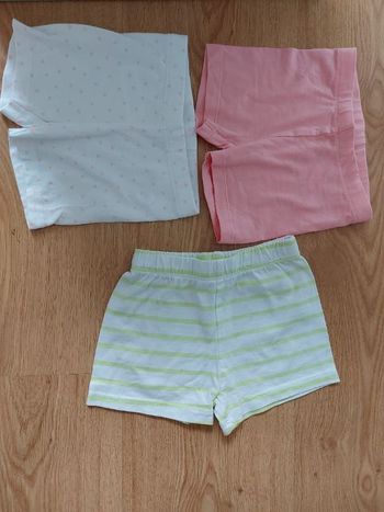 Shorts bébé 9 mois