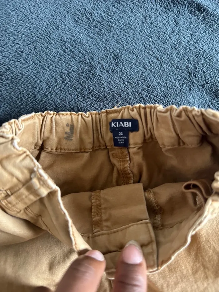 Pantalon camel Kiabi 24 mois - photo numéro 3
