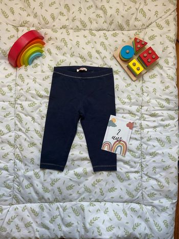 legging court marine 2/3 ans du pareil au même