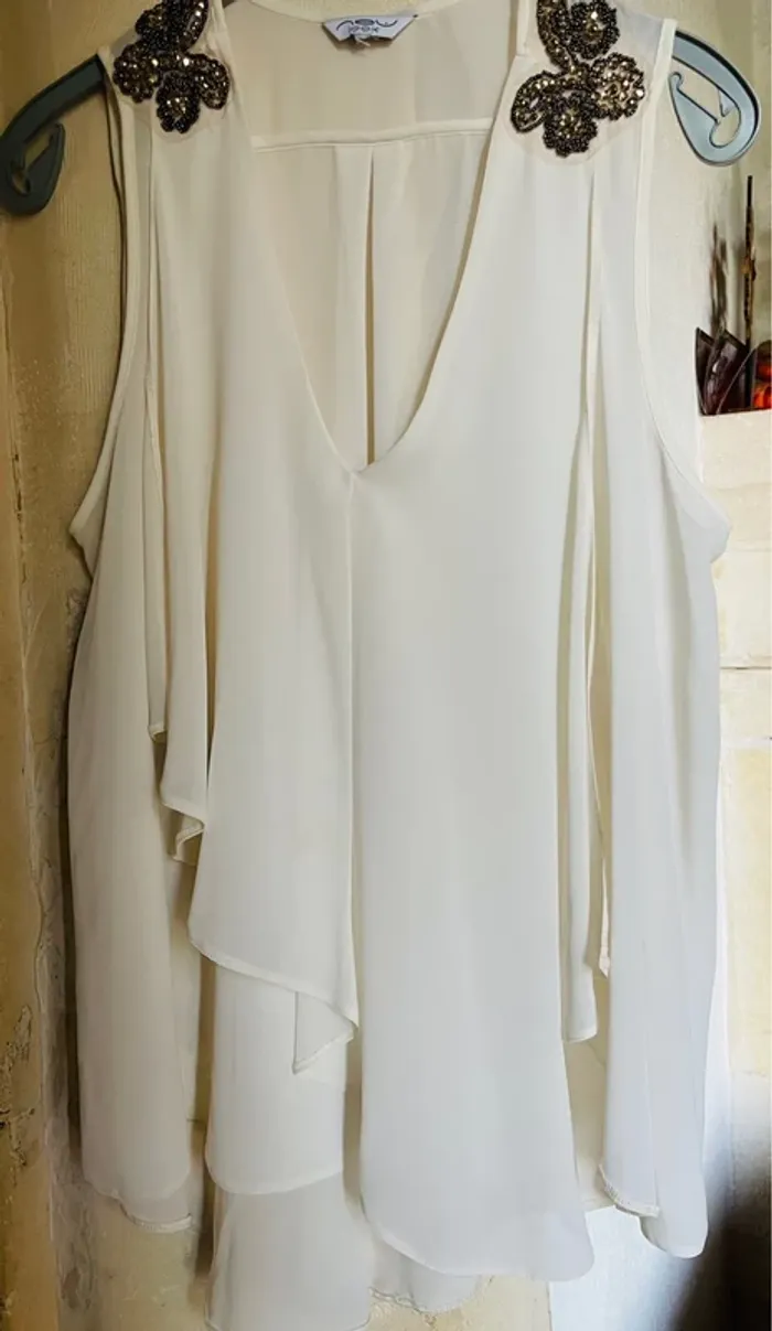 Blouse New Look crème - photo numéro 3