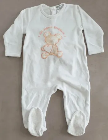 Pyjama blanc 18 mois