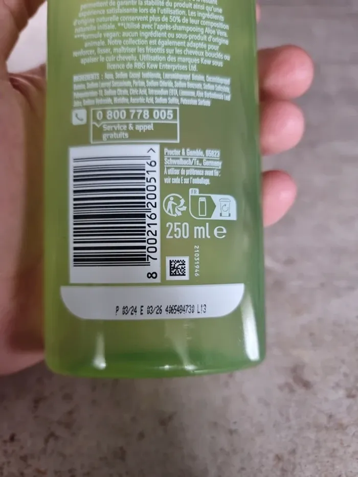 Shampoing aloe vera herbal essences - photo numéro 5