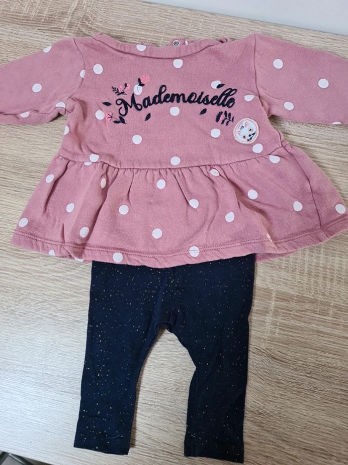 Ensemble fille 3 mois