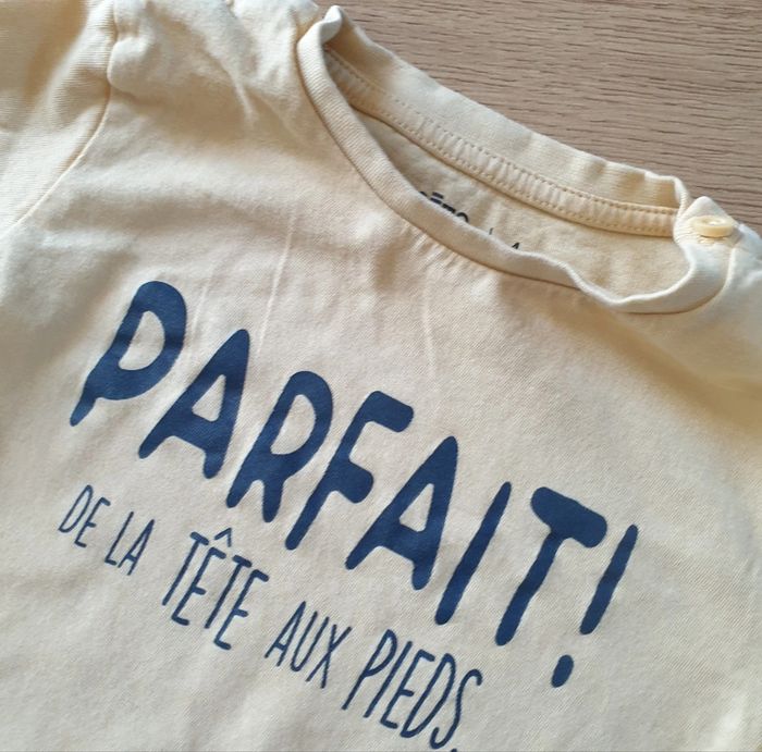 💚 Tee-shirt ML 4 ans Gémo #emyfleury_4ansgarçon - photo numéro 2