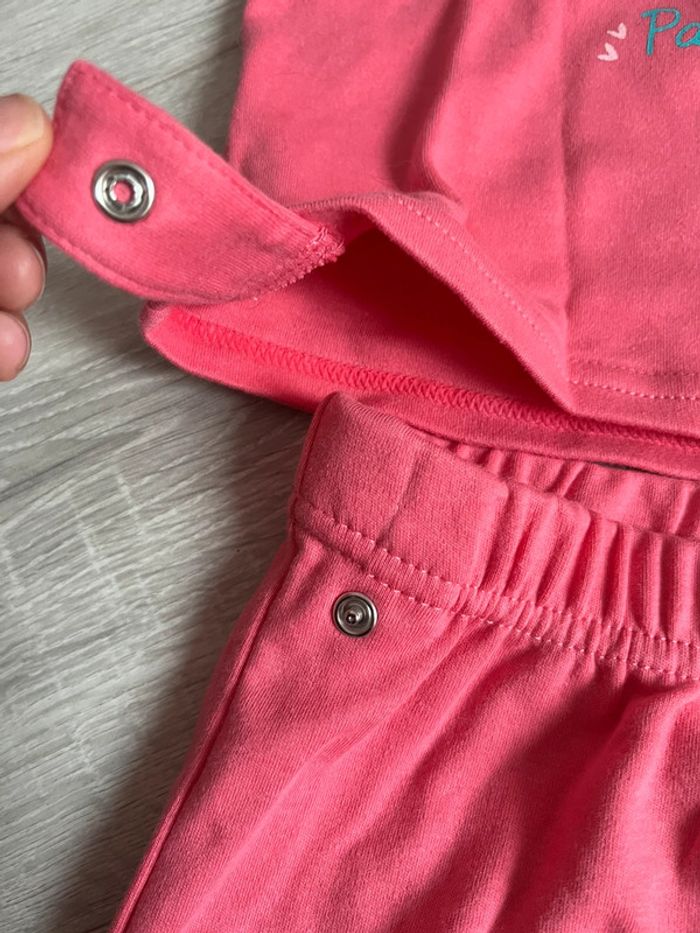 Pyjama été bébé fille 2 pièces - photo numéro 2