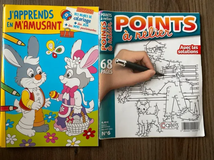 J'apprends en m'amusant (Coloriages, jeux)