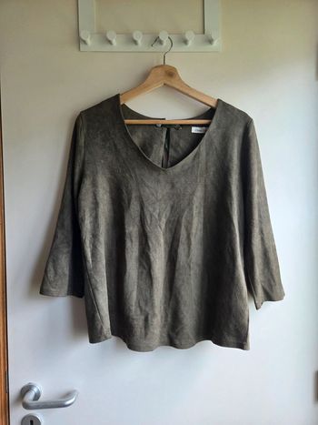 Blouse noémie & co taille L - douce et élégante avec dos ouvert