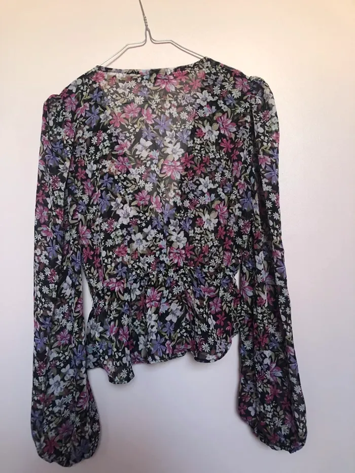 Blouse Cache coeur Stradivarius - photo numéro 7