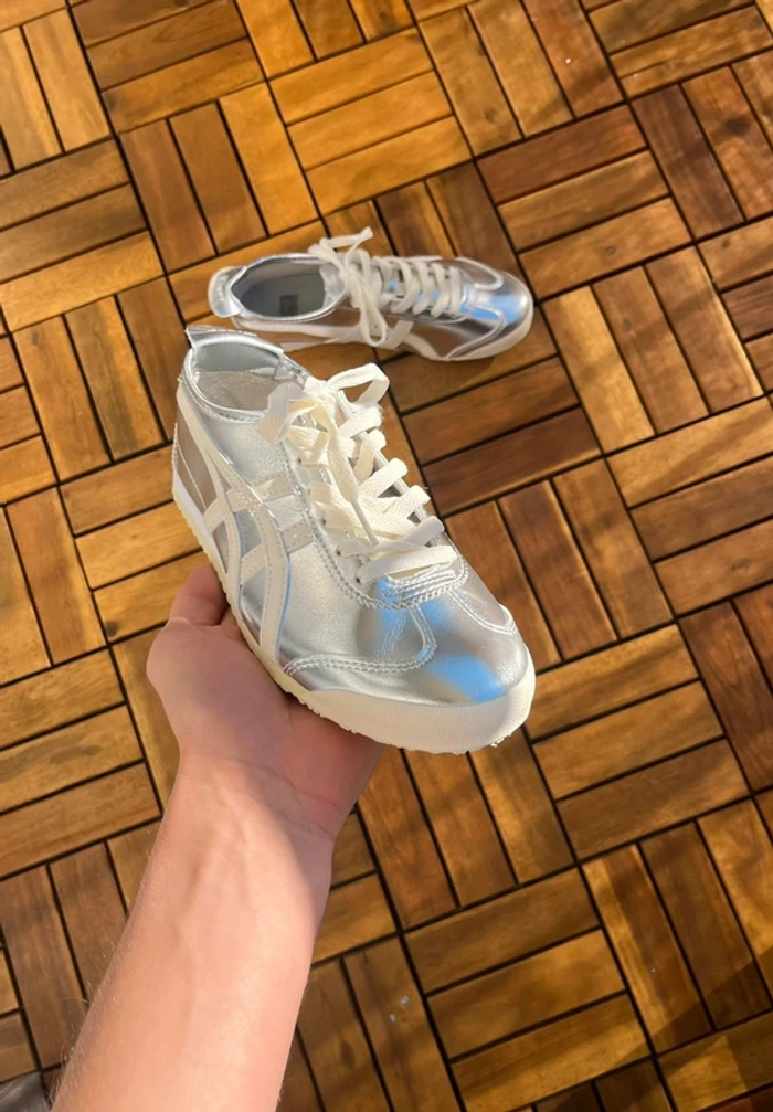 Onitsuka Tiger México 66 Argenté 38 - photo numéro 2