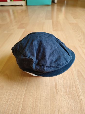 Gapette bleue Kitchoun 6-12M