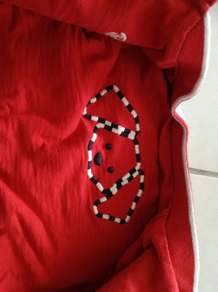 Gilet rouge réversible - photo numéro 3