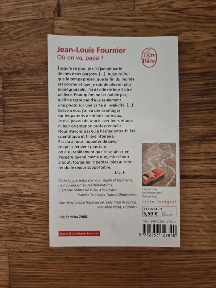 Où on va papa ? Jean Louis Fournier - photo numéro 2