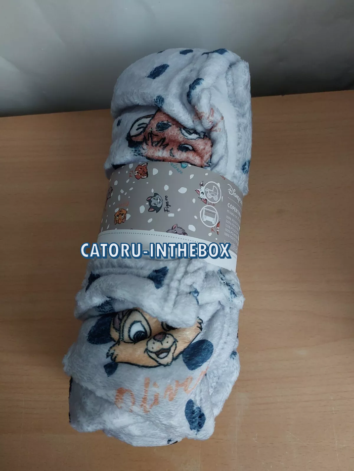 Couverture bébé / Blanket Disney Baby Chats Marie Berlioz Toulouse Oliver Figaro - photo numéro 2