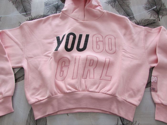 Sweat à capuche court femme Taille M - photo numéro 2