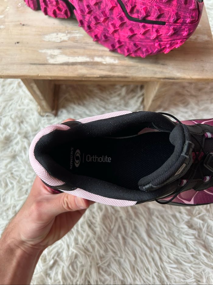 Salomon XT Whisper black / fairytal / knockout - taille 39,5 - photo numéro 6