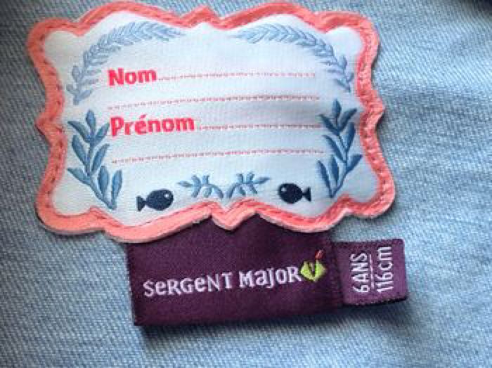 Veste en jeans 4 ans Sergent Major - photo numéro 2