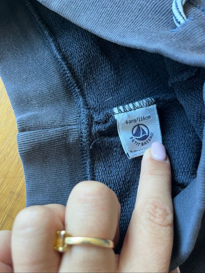 Short Petit Bateau bleu marine 6A TBE - photo numéro 4