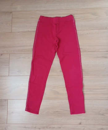 Legging jogging rouge Okaïdi 12 ans fille NEUF