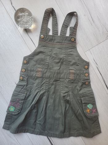 Robe salopette kaki 3ans sergent major