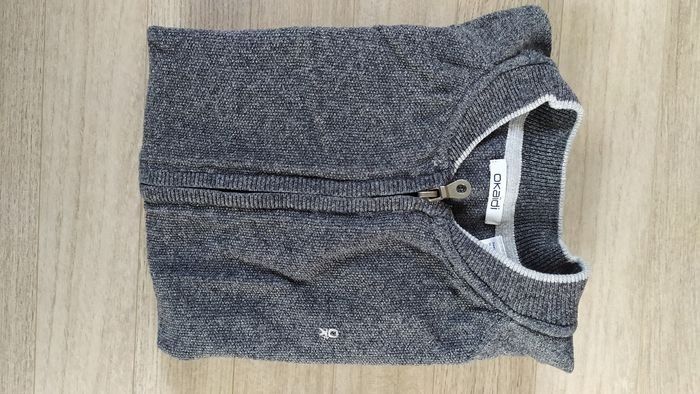 Gilet gris chiné
Okaidi - photo numéro 4