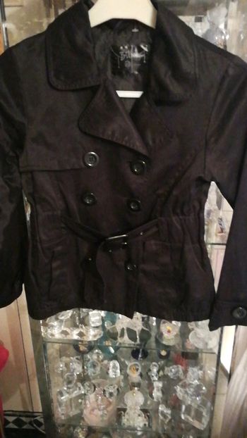 Superbe imperméable noir