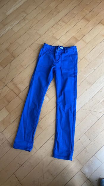 Pantalon bleu okaidi slim 10 ans